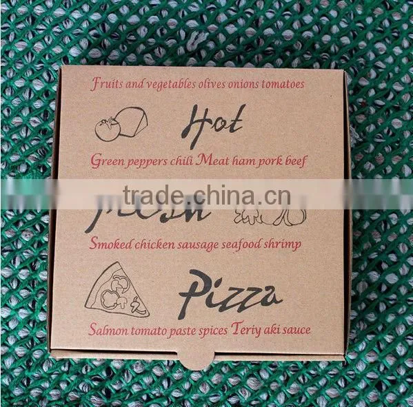 Corrugated Pizza Box, Bulk Cheap Food Packaging, Paper Pizza Box Wholesale photo-4