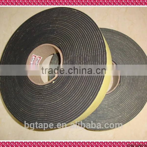 Box Carton Sealing High Quality Packing Tape Black PE/PVC Foam Tape photo-2