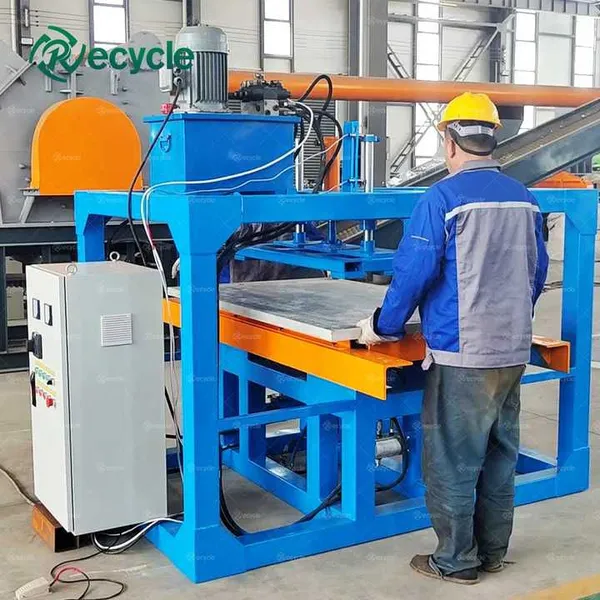 Waste Solar Panel Recycling Equipment Semi Auto Low Cost Frame Removal & Material Recovery Machine photo-5