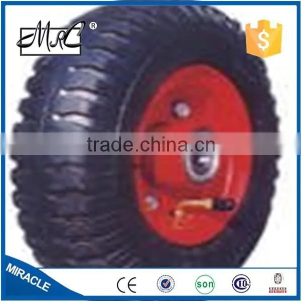 Heacy Duty 2 Wheels Pneumatic Wheelbarrow Wheel Small Rubber Wheel 2.50-4 photo-4