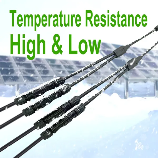 Solar Cable Harness Y Type DC1500V 2 in 1 Wire Branch Without Connector photo-3