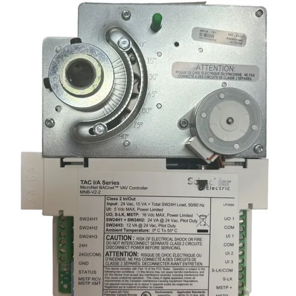 Schneider MNB-V2-2 I/A Series MicroNet BACnet VAV Controller Deluxe Edition