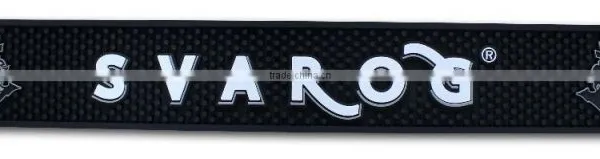 2016 Novelty OEM Logo Portable Use Soft and Durable Silicone PVC Drip Rail Bar Mat, Bar Runner Quality Choice photo-6
