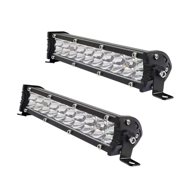 IP68 Waterproof 8 Inch Led Work Light 84W Dual Color Row Combo 4x4 LED Bar Light Beam Led Driving Lights for Car Truck