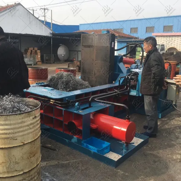 Automatic Horizontal Scrap Metal Baler With Servo Motor for Stainless Steel & Car Shells photo-4