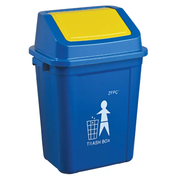 Hospitality Waste Bin With Foot Pedal Lid And Smooth-Rolling Wheels 100L Capacity photo-4