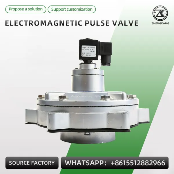 Solenoid Pulse Valve DMF Series Right Angle Submerged Type for Dust Collector photo-5