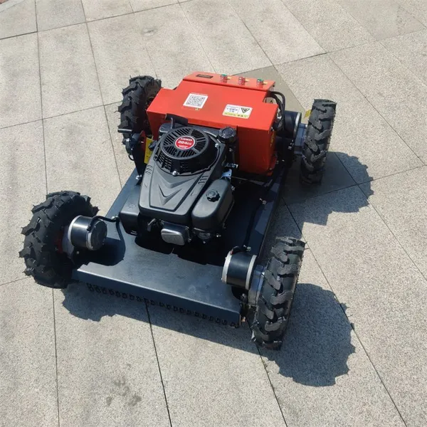 Industrial Single Cylinder Euro 5 Gasoline Engine Track-Mounted Remotely Controlled Forstmulcher Ferngesteuert Vigorun Farm photo-2