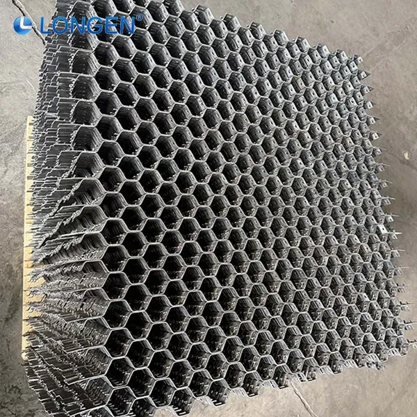 Custom With Cutting Service for Curved Ducts Carbon Steel Wire Welded Mesh Tortoise Shell Net photo-4