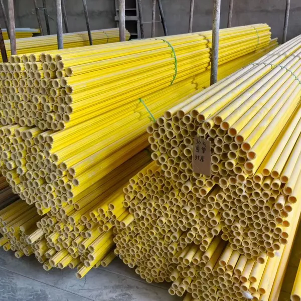 FRP Round Tube for Marine Applications - UV Resistant, Non-Corrosive, Ideal for Boat Railings and Handrails