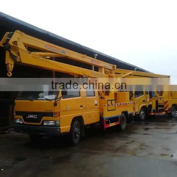 2015 New 16-18m Chinese Aerial Platform Truck,crew Cab JMC Aerial Platform Truck photo-4