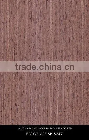 Artificial Engineered Wenge Wood Face Veneer for Furniture Decoration Building Decoration/veneer Melamine Roll