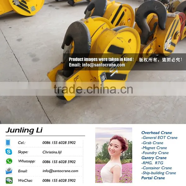 crane hook block for overhead crane, gantry crane, mobile crane and portal crane