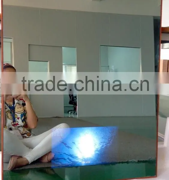 Ultra Slim Visual Hd Advertising Display Tv Bracket Magic Mirror Screen Kiosk Totem Lcd Display With Advertising photo-2