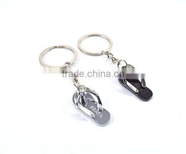 Custom Metal Keychain Promotional Cute Shoes Keychain photo-2