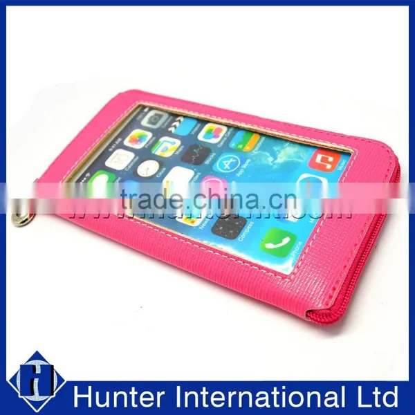 New Portable Zippered For IPhone 6G Wallet Bag photo-3