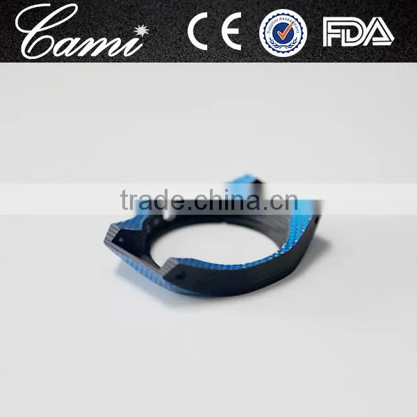 Customized Blue 3D Surface Black Striped Side Carbon Fiber Watch Case Set for Man Watches photo-4
