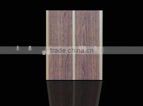 Outdoor Two Grooves Laminated PVC Wall Panel/ Boards photo-2