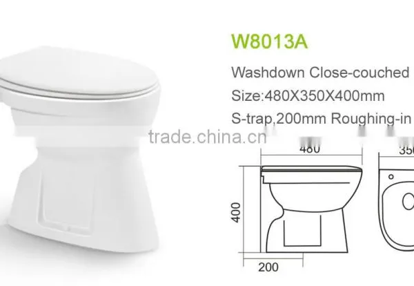 HOT SALE Chaozhou Ceramic Toielt Bowl W8013 photo-2