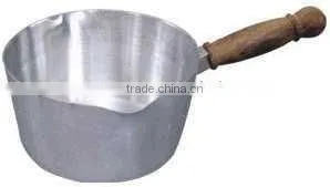 Milk Pan With Wooden Handle