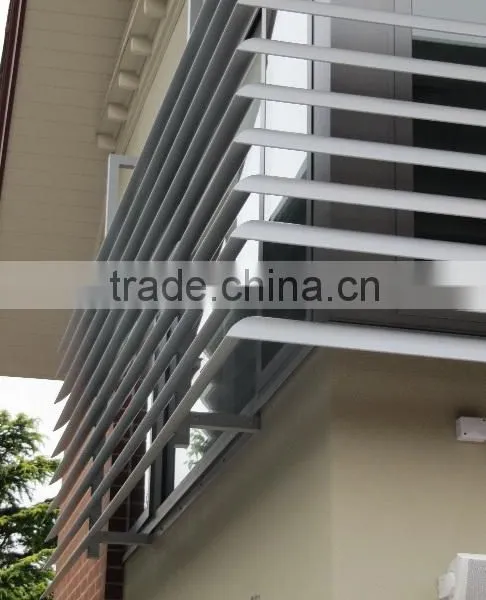 Powder Painted Aluminum Frame Blade for Ventilation Sunshade Sunscreen photo-2