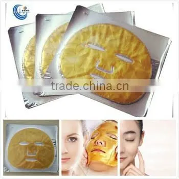 Gold Crystal Face Mask With Firming Pore Cleaner And Whitening Effect