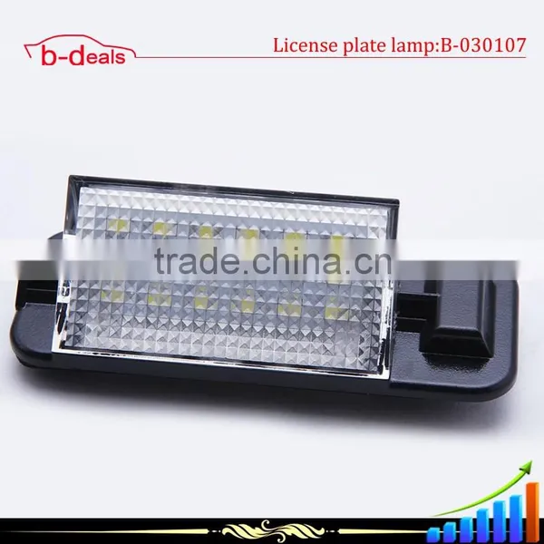 3528 SMD 18 LEDs Car License Light Led Lamp Plate LED Light Lamp for Bmw E36