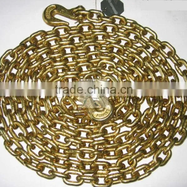 Gold Color G80 TIE DOWN CHAIN