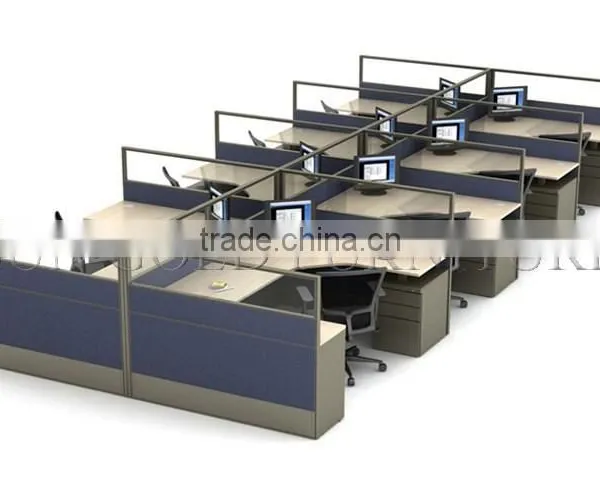 Open But Simple Office WorKstation for Larger Staff (SZ-WSL324) photo-5