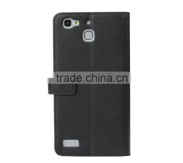 MMT PU Leather Case for Huawei Enjoy 5s Litchi Grain Anti Shock With Card Holder Frame Flip Wallet Case for Enjoy 5s photo-3