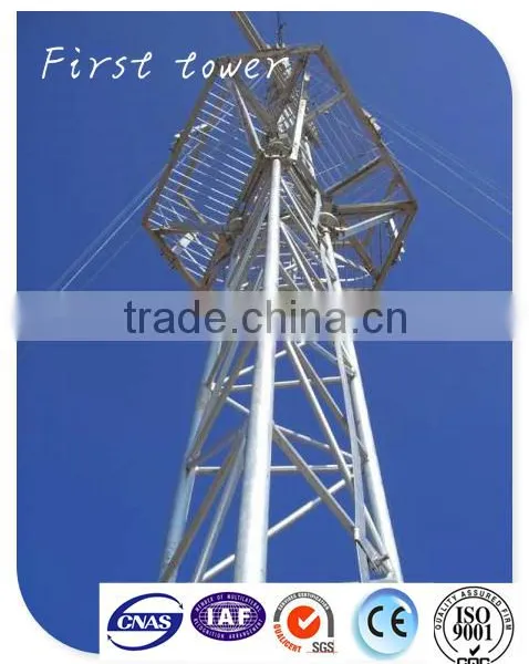 Four Legged Guyed Mast Communication Tower photo-4