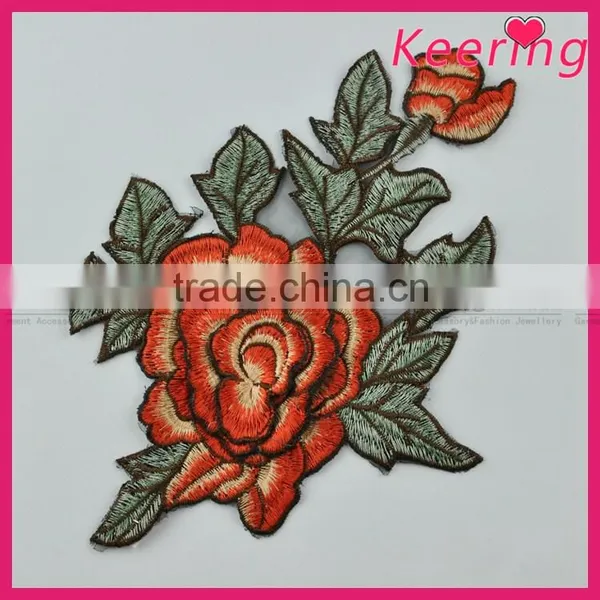 Handmade Applique Flower Embroidery Pattern for Wedding Dress Decoration photo-2
