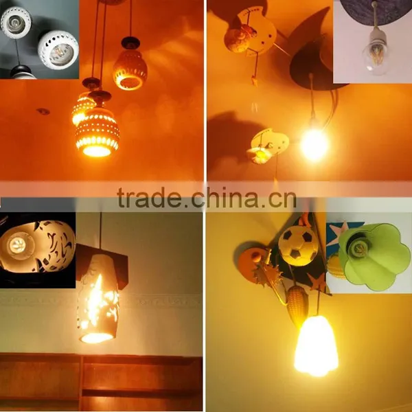 Dimmable 360 Degree E27 B22 Filament LED Bulb Housing LED Light 4W 6W 8W photo-5