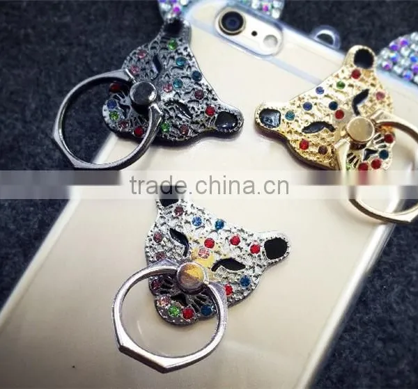 SLIM Cool Leopard Metal Phone Stand Holder for Iphone 6 6s photo-4
