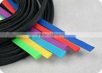 Audio Cable DIY PET Mesh Braided Cable Sleeving photo-2