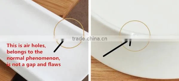 Pure White Circular Hotel Plate Beefsteak Plate Ceramic Tableware HY1671501 photo-6