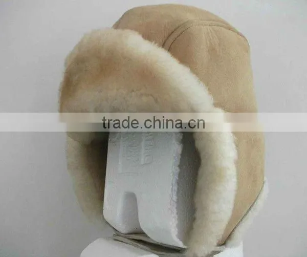 Natural Australian Sheepskin Hunter Hats