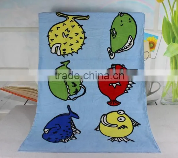 China Factory 100% Cotton Promotional Custom Print Bargain Beach Towels photo-6