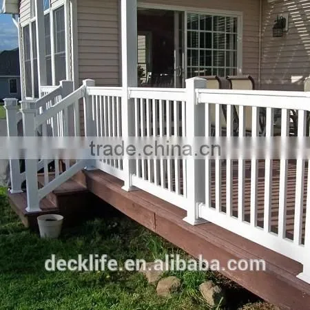 UV Resistant PVC Handrail/Vinyl Decking Rail-VRD200