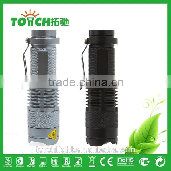 Led Torch 3 Modes Zoomable Emergency Led Flashlight Lantern LED Tactical Portable Led Flashlights Torch photo-6
