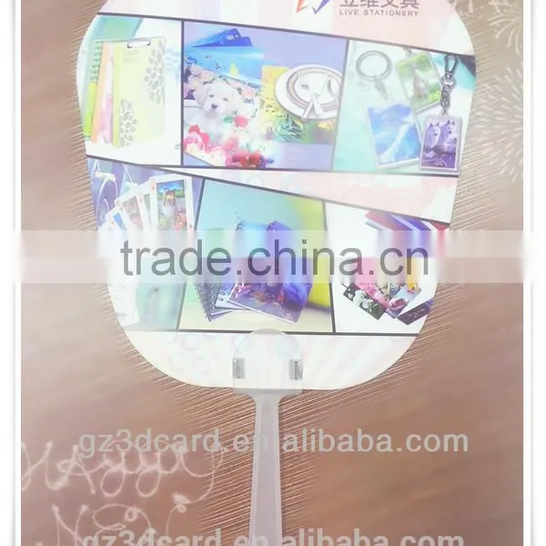 Plastic Customization Promotion Advertising 3d Fan 2015 photo-2