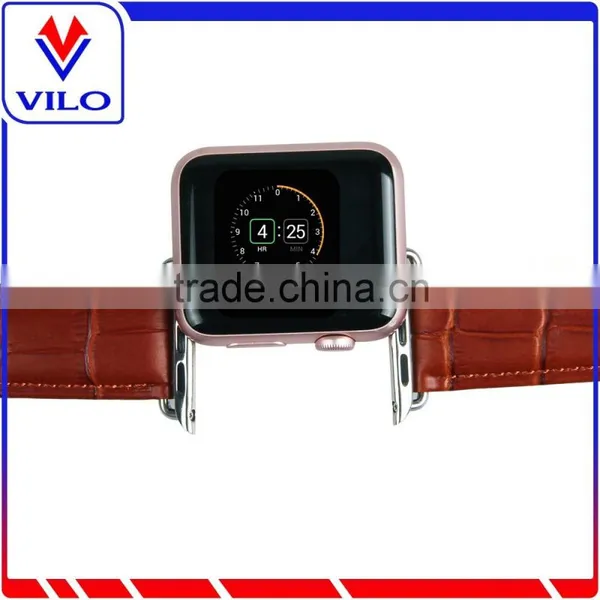 Genuine Leather IWatch Band Strap+Classic Metal Buckle for Apple Watch 38mm/42mm photo-5
