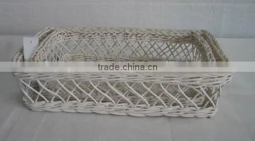 Woven Full Rattan Bread Basket photo-6