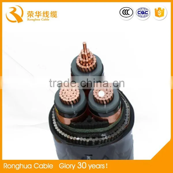240mm 6/10kV Xlpe/PVC/STA Steel Wire Armoured Power Cable photo-6