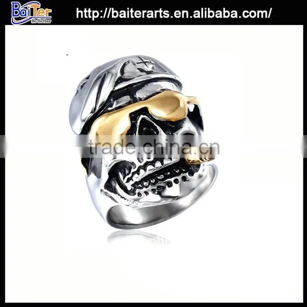 Vintage Men's Titanium Ring for Men,316L Stinless Steel Ring for Men photo-4