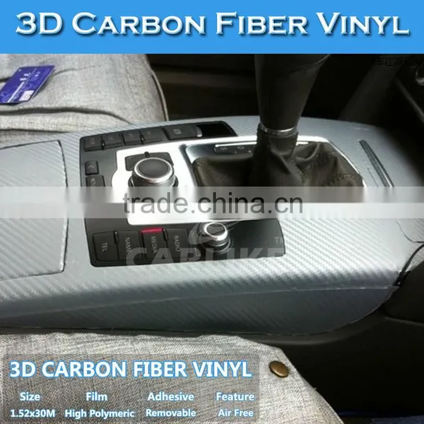CARLIKE Air Bubble Free Carbon Fiber Car Vinyl Sticker Foil photo-4