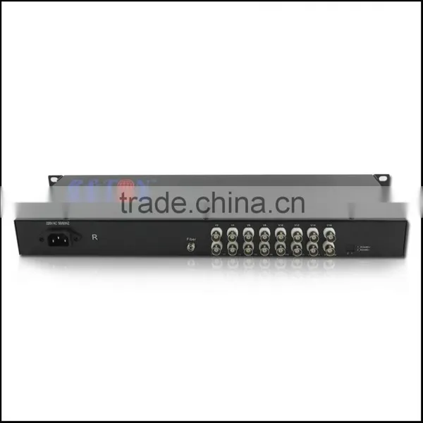16 Channel Single Mode Fiber FC CCTV Analog to Digital Converter photo-4