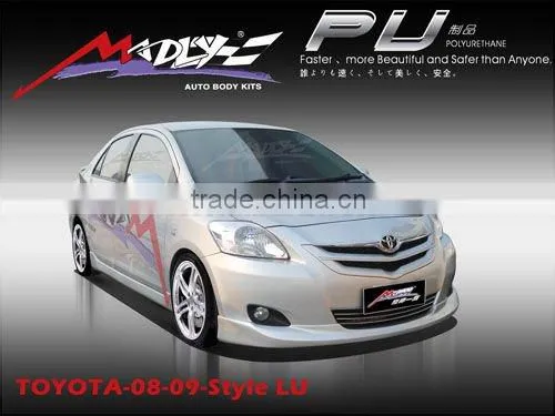 PU Bodykits for TOYOTA-08-09-VIOS-Style LU
