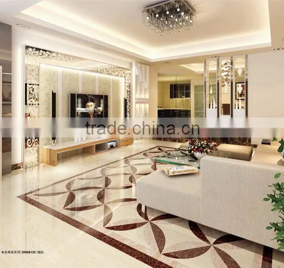 Beige Color Percelain Tile ,Polished Porcelain Tile 60x60 80x80 photo-2