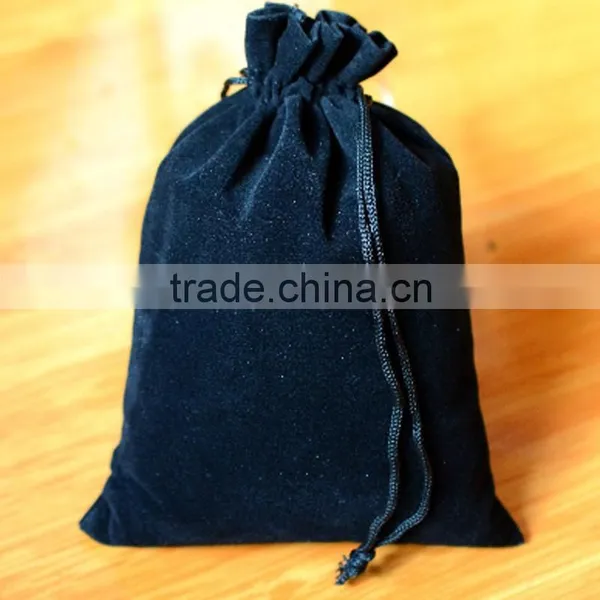 Brand New Middle Drawstring Velvet Jewelry Bags With Great Price photo-3